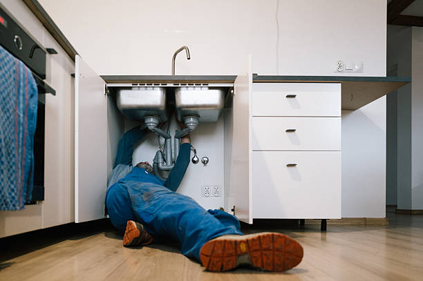 Professional Plumbing technician working in Oreland, PA